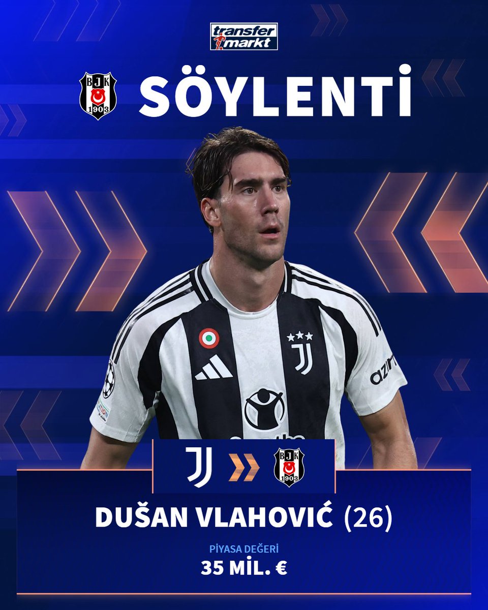 ⚪️⚫️ Vincenzo Italiano, Dusan Vlahovic ile görüşerek projesini anlattı.