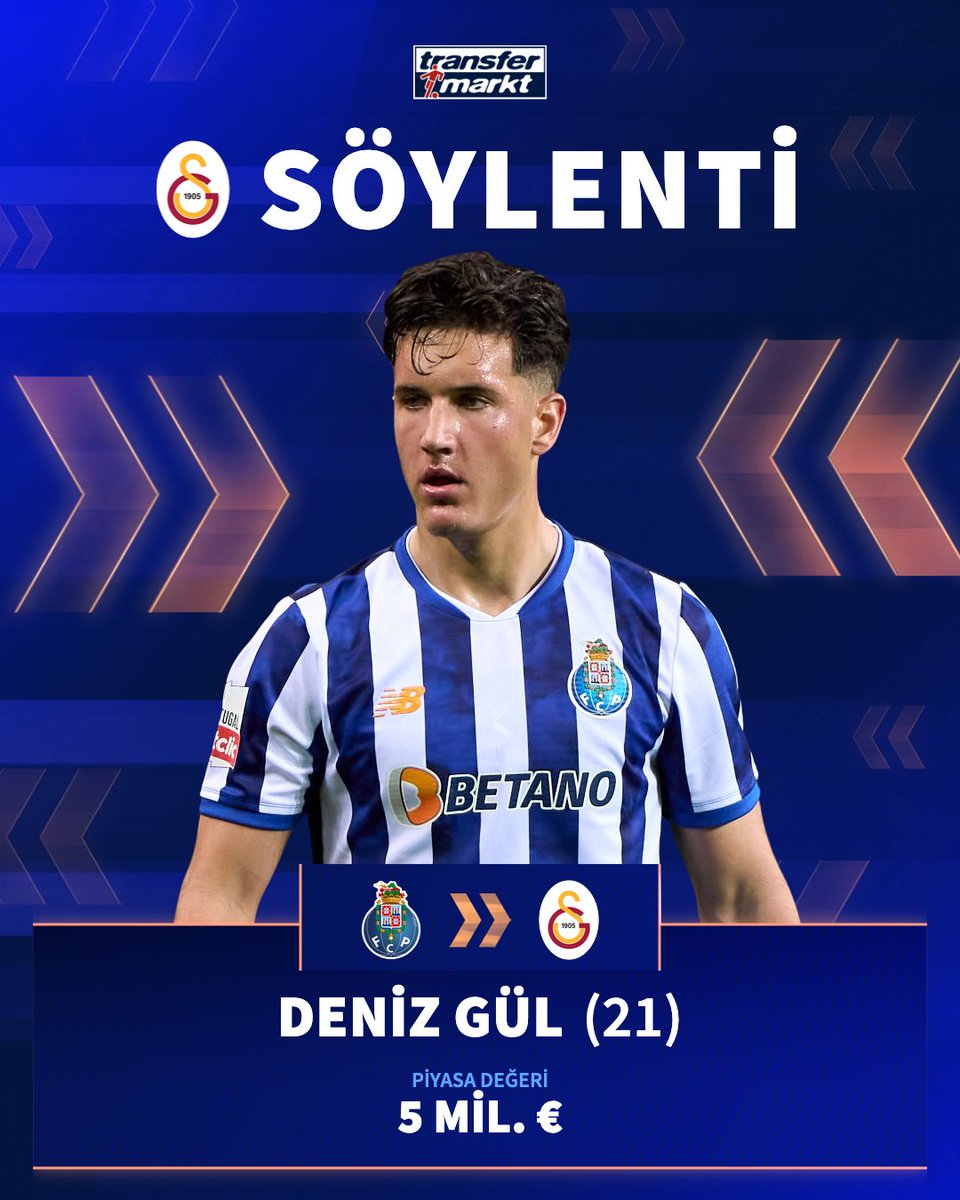 🦁 Galatasaray, Deniz Gül ile yakından ilgilenen kulüpler arasında en çok öne çıkan takım!