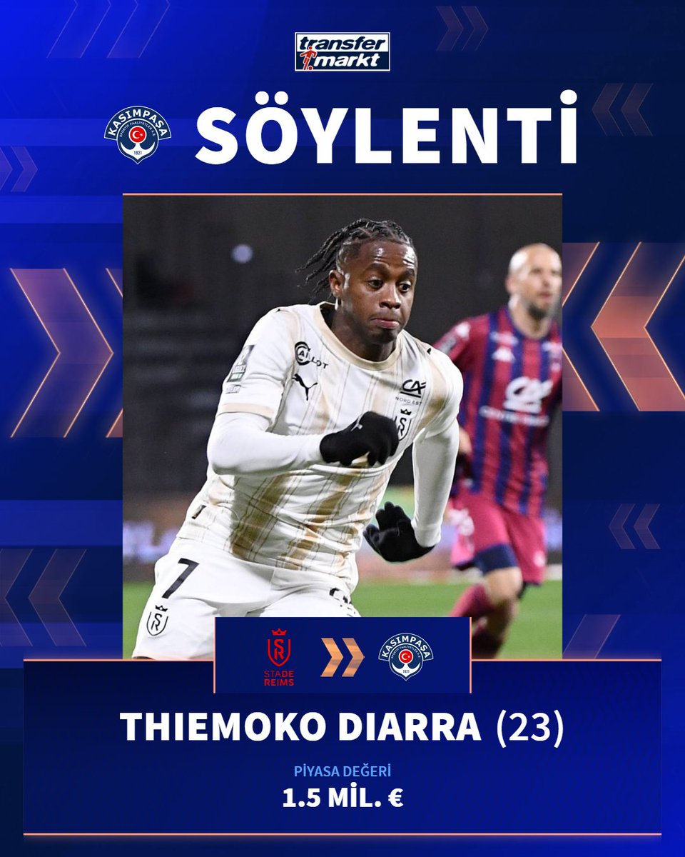 🚨 Kasımpaşa, Reims forması giyen Thiemoko Diarra transferinde mesafe katetti!