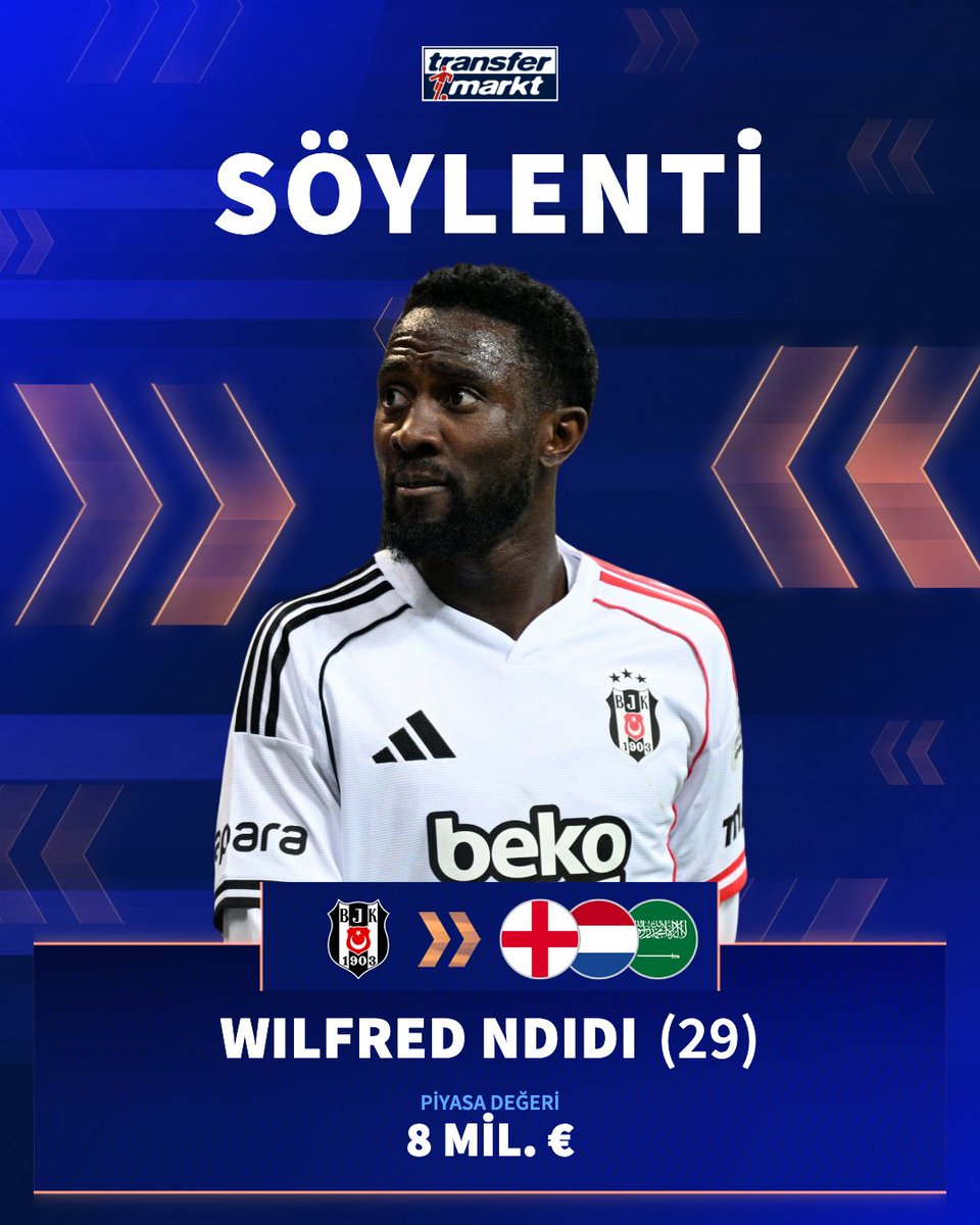 🤑 İngiltere, Suudi Arabistan ve Hollanda'dan Wilfred Ndidi'ye teklifler var!