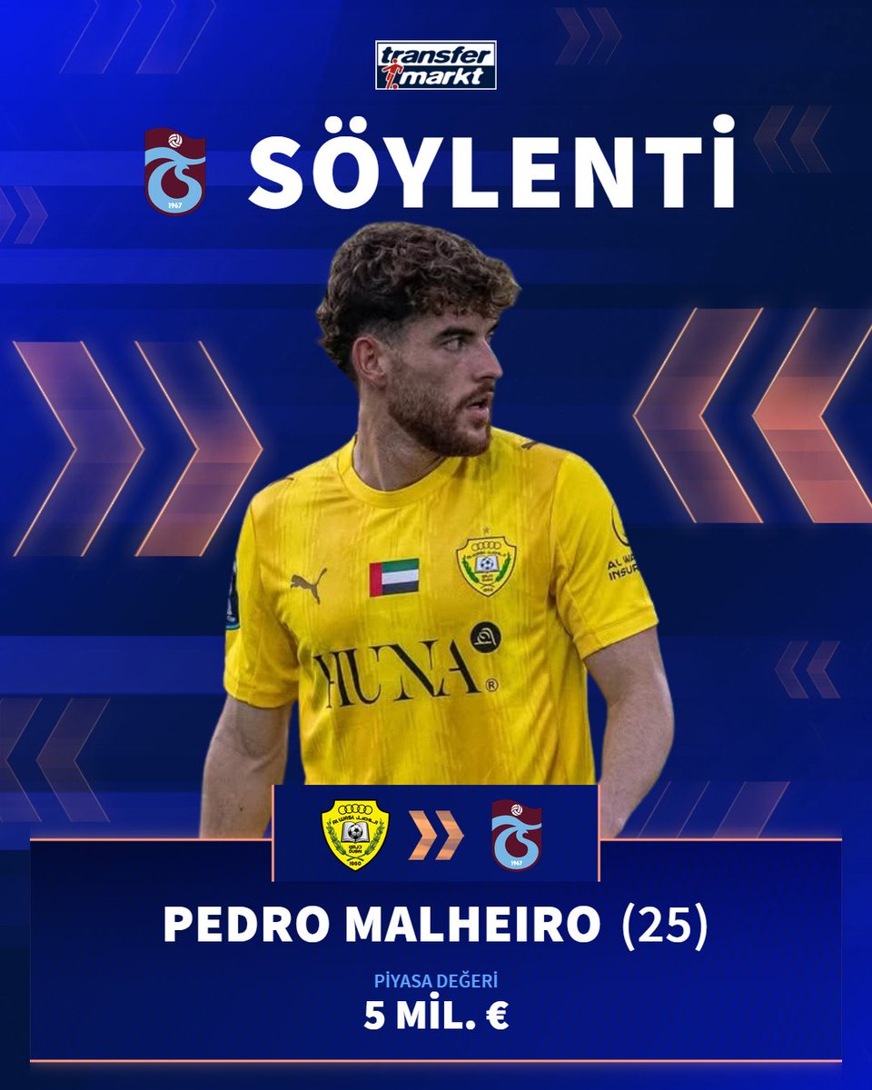 🔙 Trabzonspor, Wagner Pina'nın satılması halinde Pedro Malheiro'ya gidebilir!