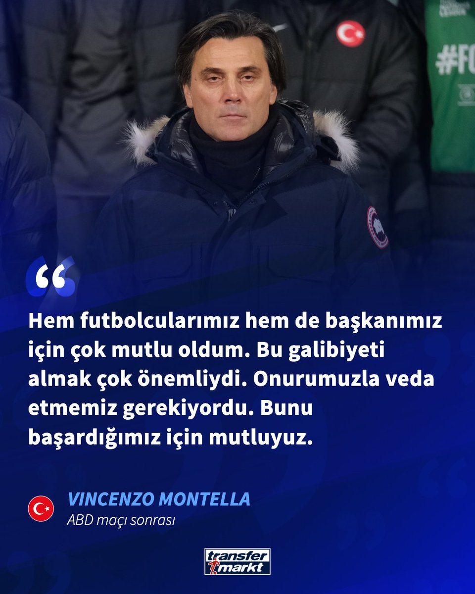 🗣️ A Milli Takımımız Teknik Direktörü Vincenzo Montella'nın maç sonu açıklamaları!