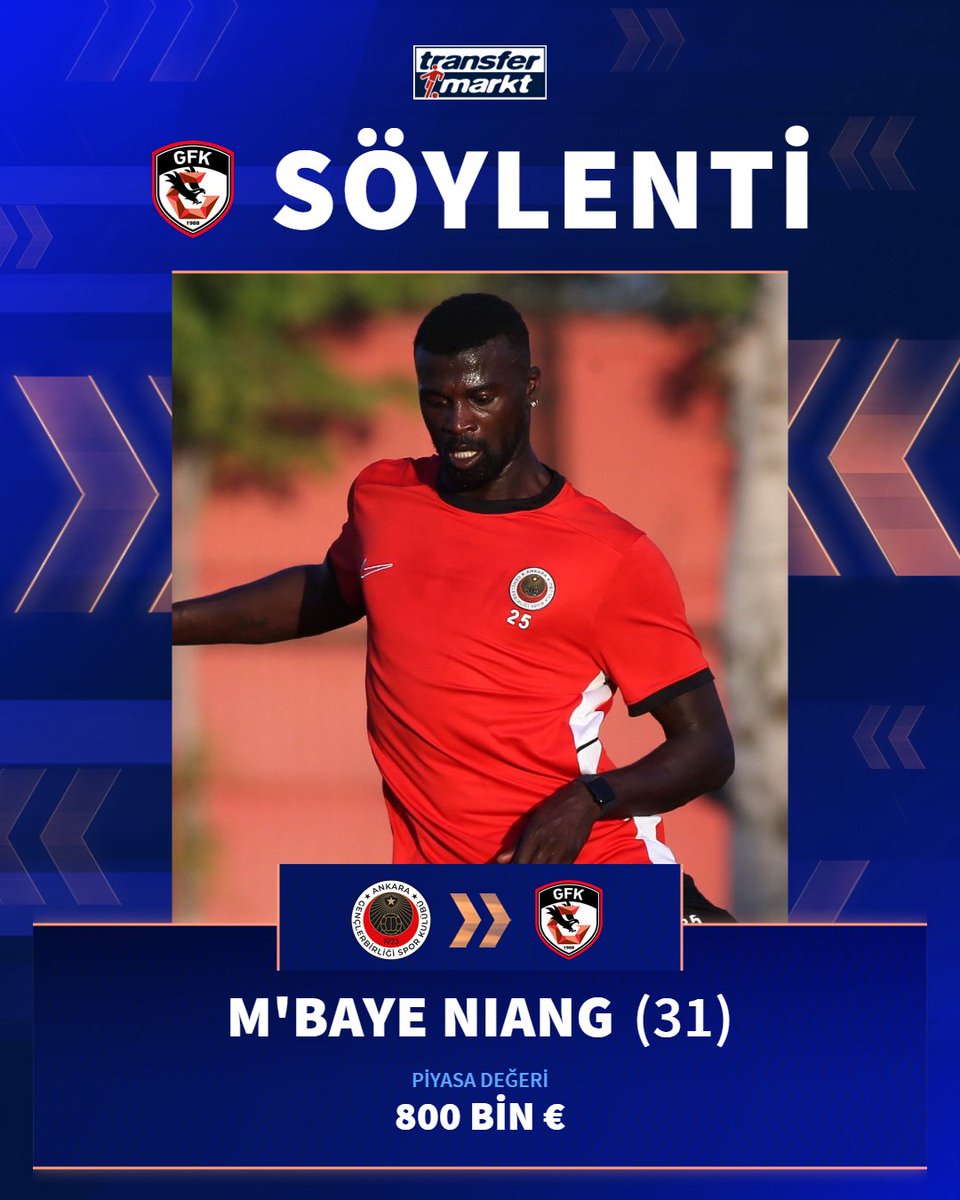❌ M'baye Niang, Gençlerbirliği’nden resmen ayrıldı!