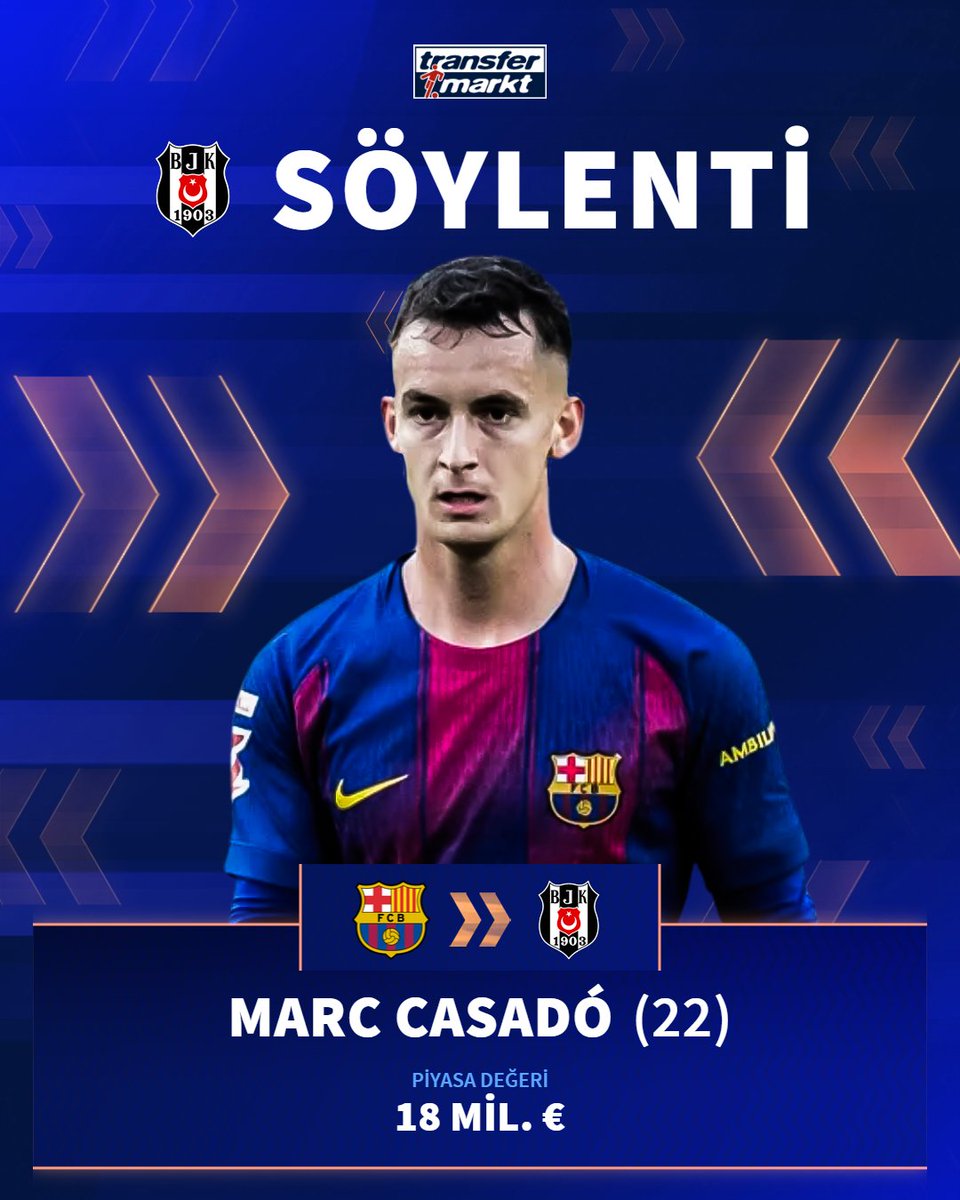 ⚫️⚪️ Jorge Mendes, Marc Casado için Beşiktaş ile görüşüyor.