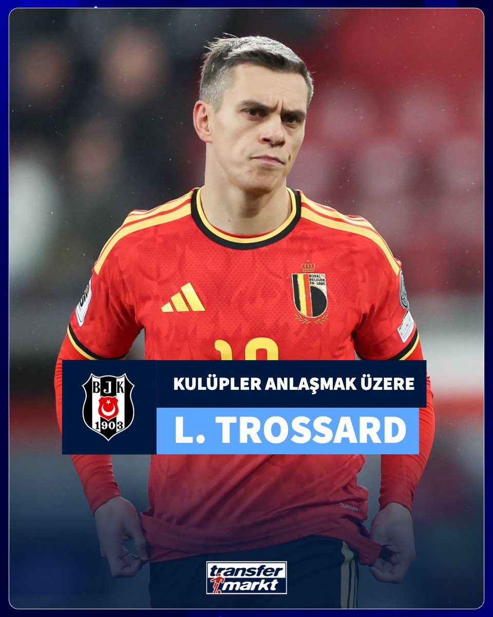 🤝 Beşiktaş, Leandro Trossard transferi için Arsenal ile yaptığı bonservis görüşmelerinde büyük oranda anlaşma sağladı!
