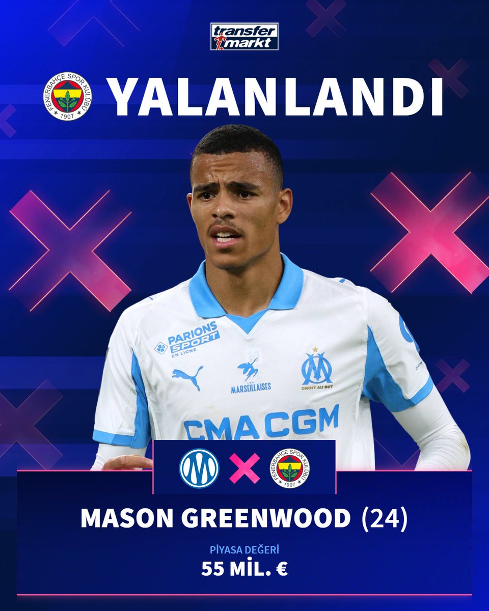 ❌Fenerbahçe, Fransa'da transfer görüşmeleri yürütüldüğüne ilişkin iddiaları yalanladı.