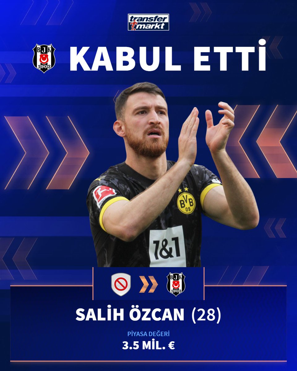🚨 Beşiktaş, Salih Özcan ile 3 yıllık sözleşme imzalayacak!