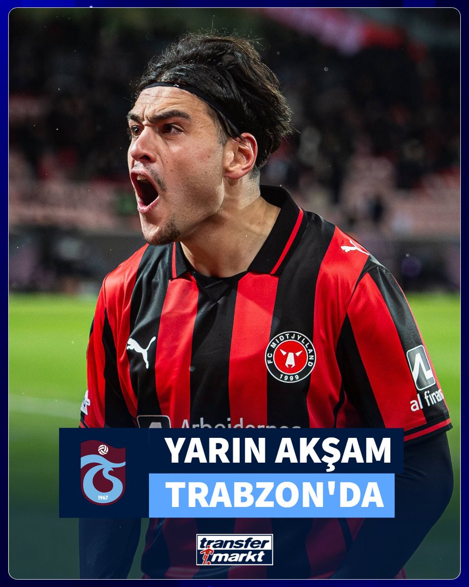 ✈️ Trabzonspor’un anlaşma sağladığı Aral Şimşir, yarın akşam 20:00 sularında Trabzon’da olacak!