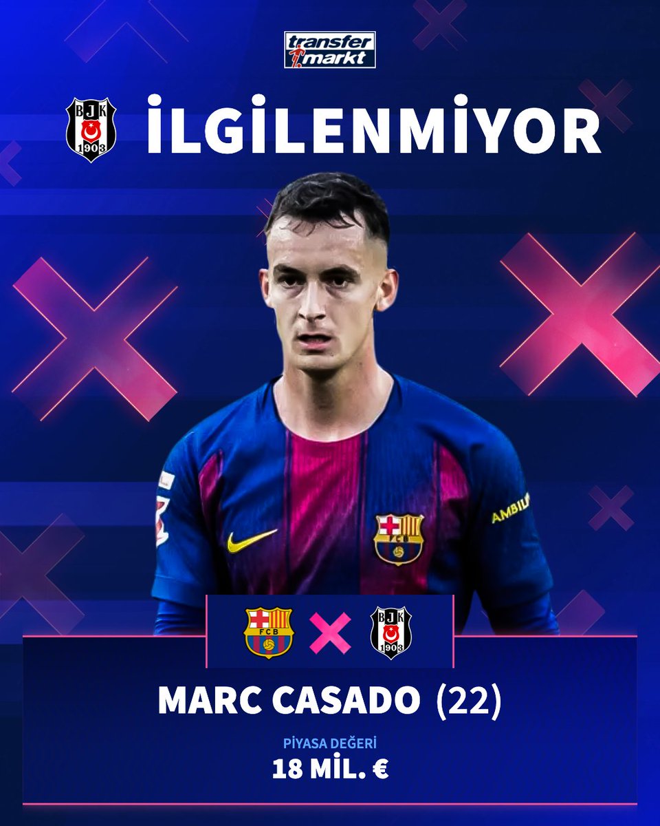 🦅 Beşiktaş, önerilen Marc Casado'yu daha dinamik ve tecrübeli bir oyuncu istendiği için reddetti!