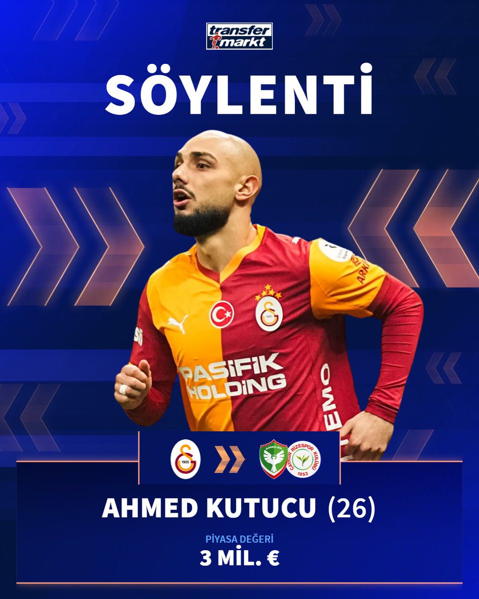 🚨 Amedspor, Galatasaray’dan Ahmed Kutucu için girişimde bulundu ancak Ahmed, Rizespor ile büyük ölçüde anlaştı!