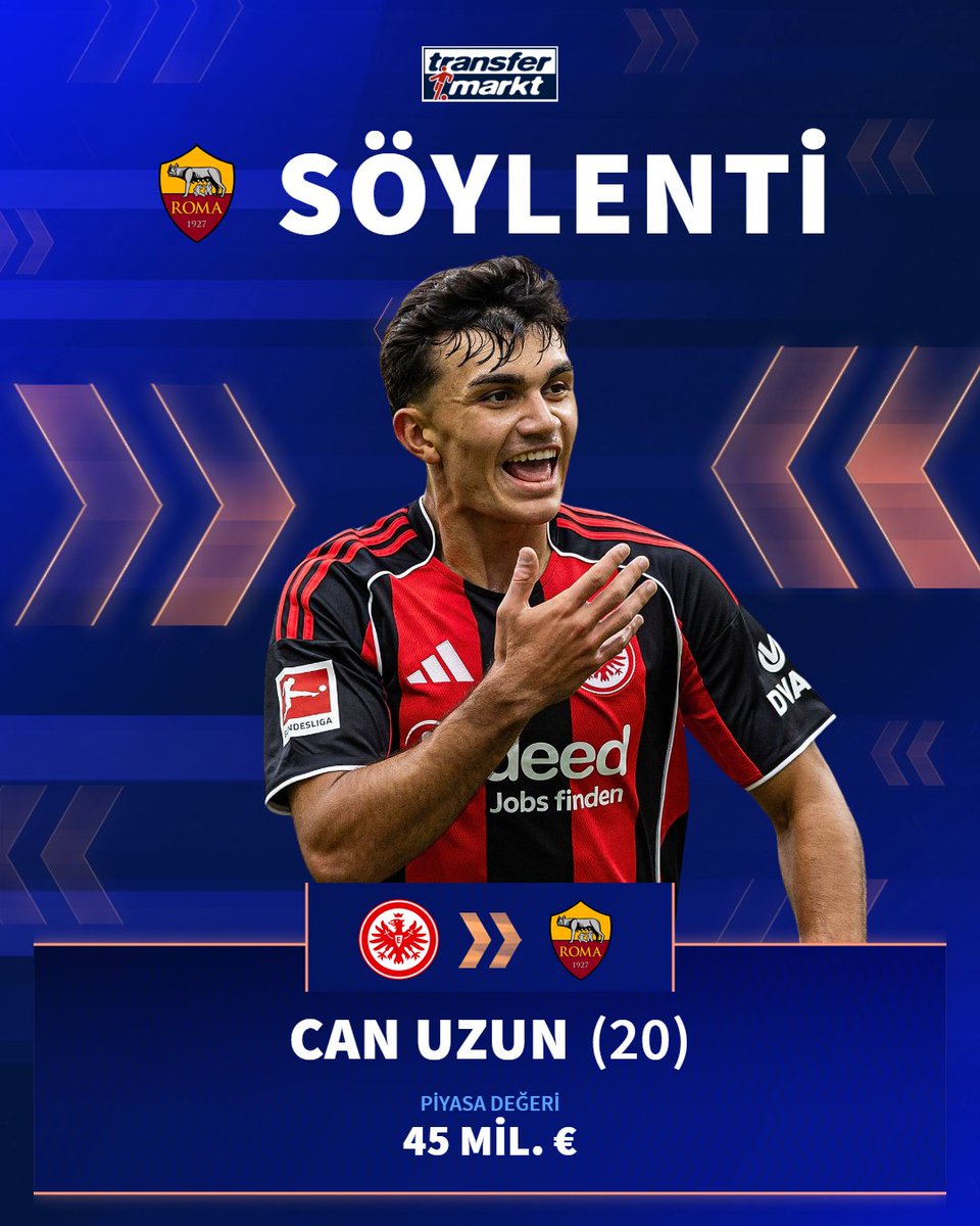 🚨 Roma, Can Uzun'u gündemine aldı!
