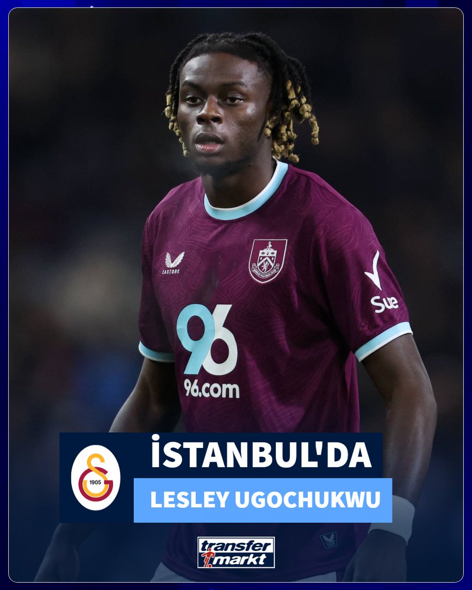 🛬 Galatasaray'ın anlaşma sağladığı Lesley Ugochukwu, İstanbul'a iniş yaptı!