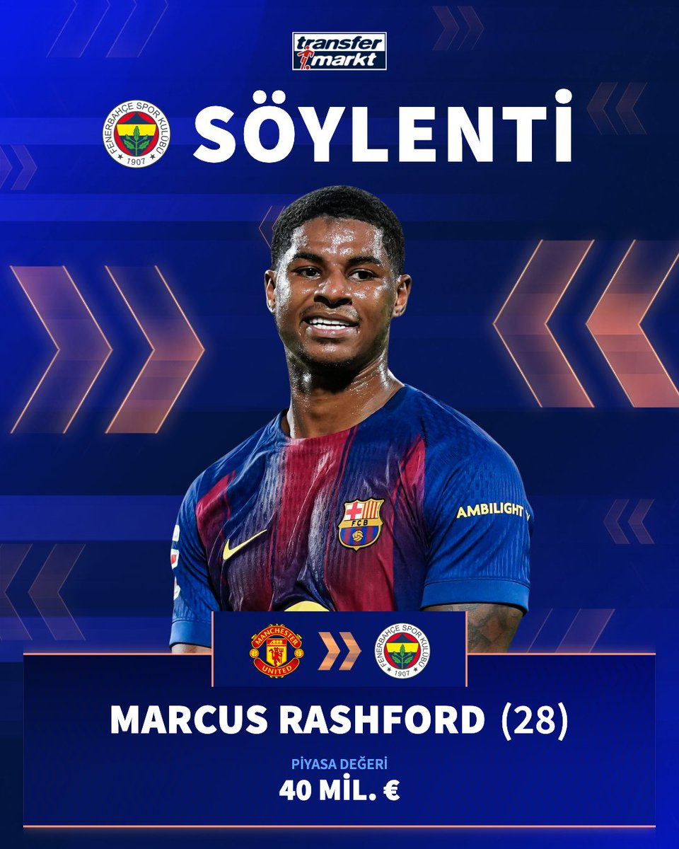 💰 Fenerbahçe Başkanı Aziz Yıldırım, Marcus Rashford'ı istiyor!