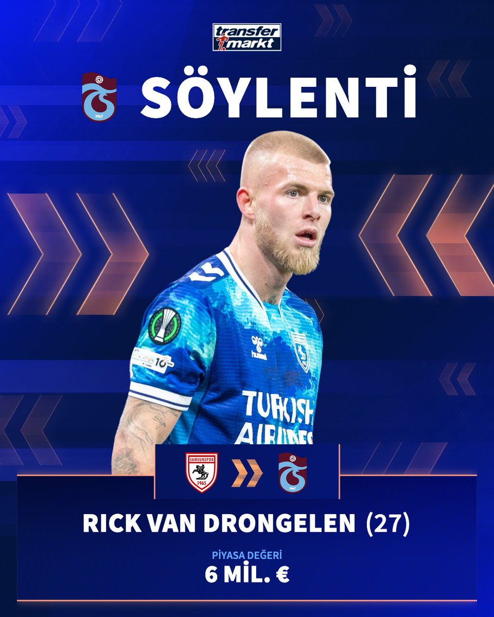 🤯 Trabzonspor, Rick van Drongelen için dün gece girişim yaptı!