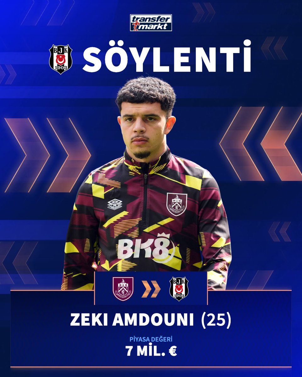 🦅 Beşiktaş, Zeki Amdouni'yi gündemine aldı!