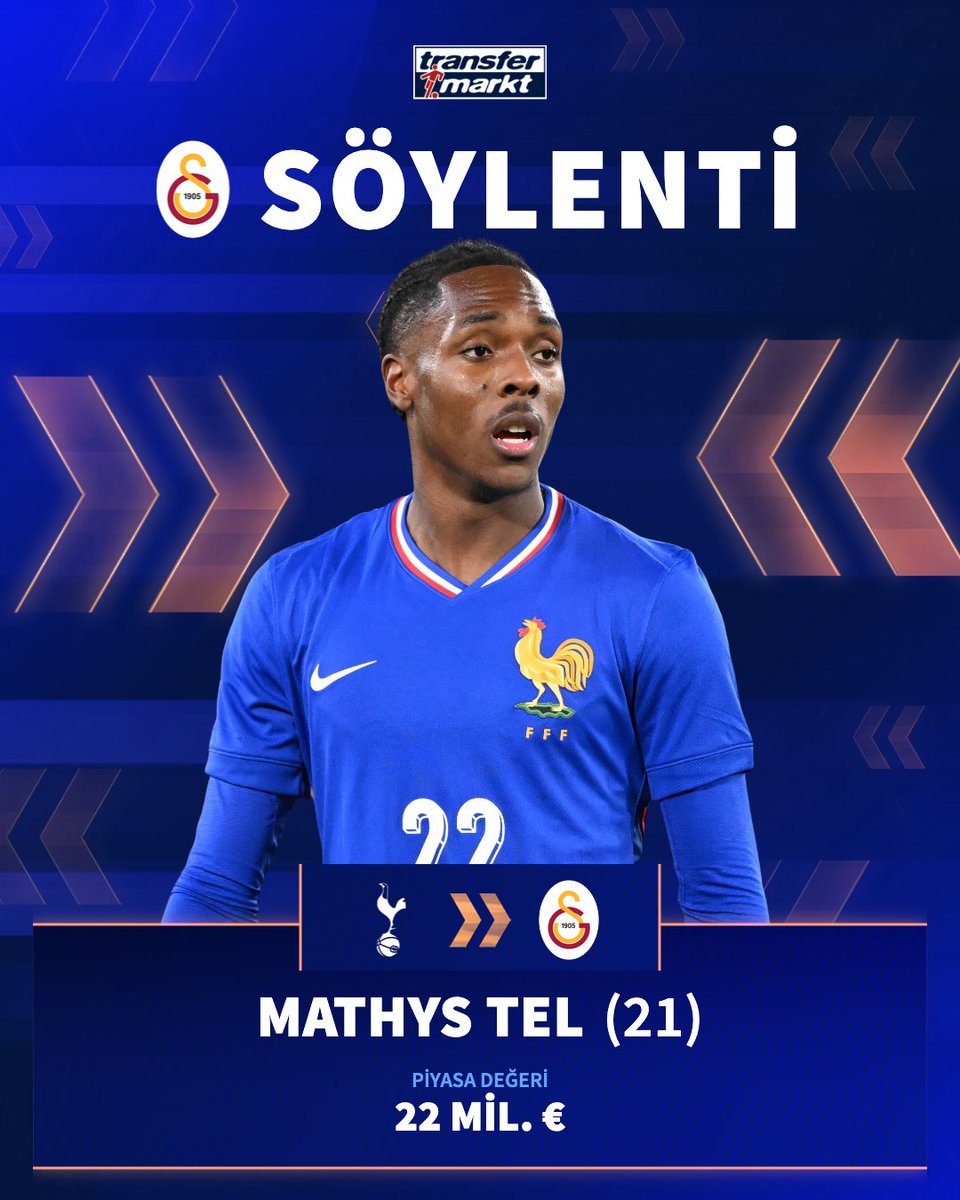 💰 Galatasaray, Mathys Tel için Tottenham Hotspur'a kiralama teklifi yapacak!