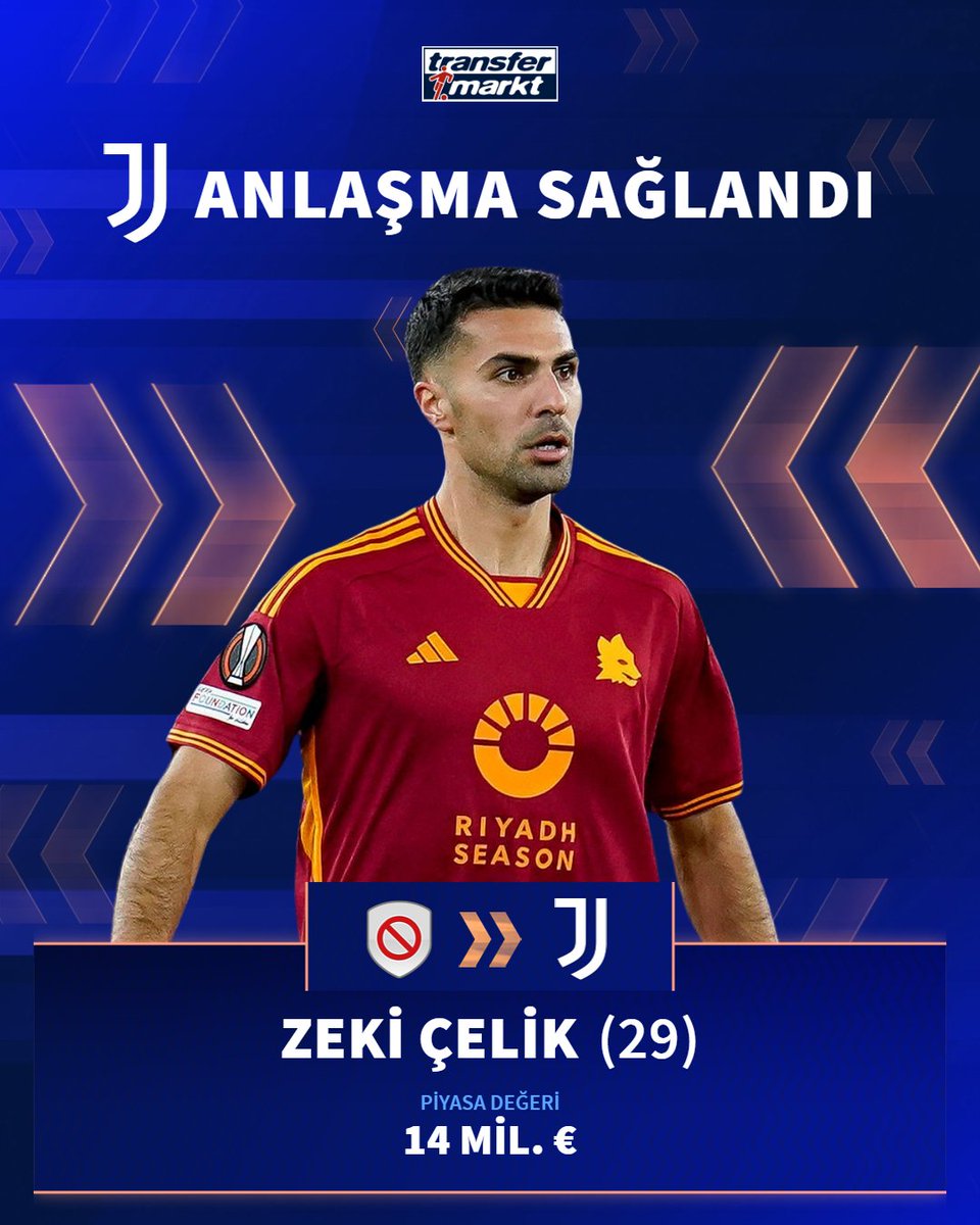 🤝 Zeki Çelik, Juventus ile 3 yıllık sözleşme imzaladı!
